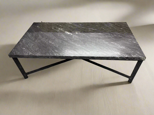 Lulu & Georgia Breslin Black Marble Top Coffee Table FFE258-364