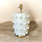 Kelly Wearstler Linden Ceramic Table Lamp Plaster White  HR15