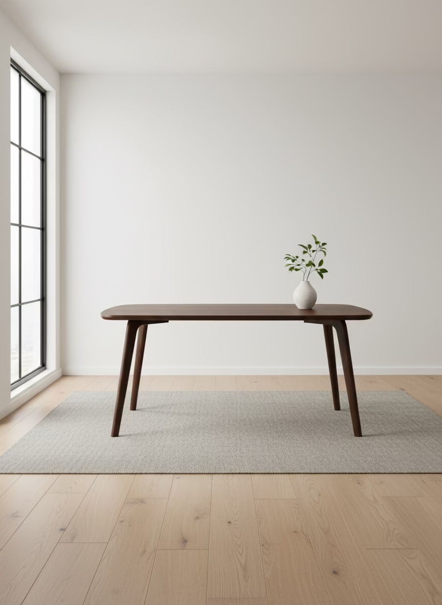 Castlery Vincent Solid Walnut Dining Table FFE-1122