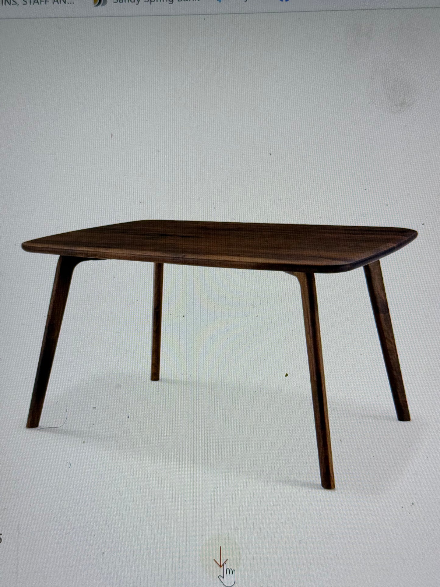 Castlery Vincent Solid Walnut Dining Table FFE-1122