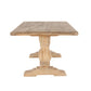 HTD Home Trends & Design Dining Table 84" Top & Stretcher FSR-DT84A0-T FFE-793