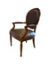 Woodbridge Furniture Hampton Arm Chair w Nailhead Trim FFE-1360
