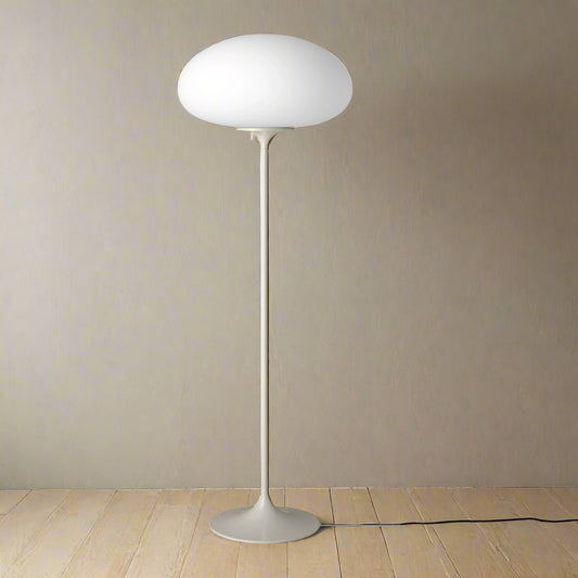 Gubi Stemlite Mid Century Style Pebble Grey Base Floor Lamp (2 Avail) FFE258-548