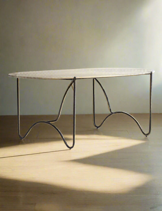 Peggy Indoor / Outdoor Oval Dining Table by Sarah Sherman Samuel FFE258-551