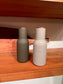 Audo Copenhagen Bottle Grinders (Set of 2) Hunting Green and Beige / Walnut FFW-1144