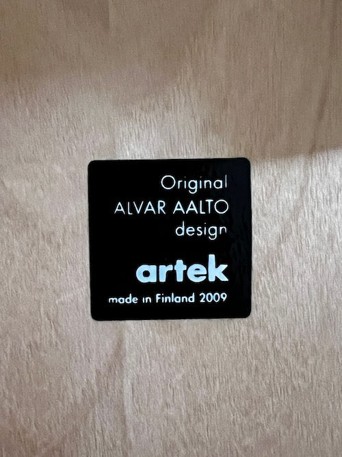 Artek Alvar Aalto Birch Veneer Three-Legged Stool JD231-02