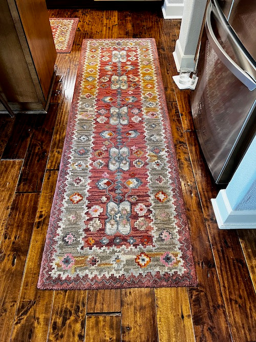 Momeni Tangier 100% Wool Hand Tufted Tip Sheared Transitional Runner DG233-19