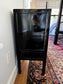 Pair of Black Lacquer Chinese Wedding Armoire Cabinets JB240-17