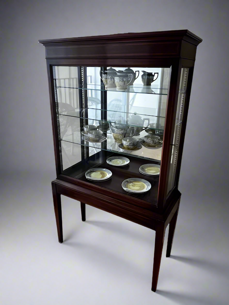 China Hutch/ Display Curio Cabinet w/Sliding Door JY241-4