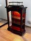 Lighted Small Bookcase/Display Cabinet w/Tray Top JY241-12