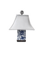 Pair of Ralph Lauren Blue and White Asian Style Ceramic Lamps JY241-14