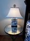 Pair of Ralph Lauren Blue and White Asian Style Ceramic Lamps JY241-14