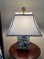 Pair of Ralph Lauren Blue and White Asian Style Ceramic Lamps JY241-14