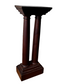 Double Column Pedestal Wood Art/Plant Stand JY241-17