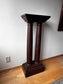 Double Column Pedestal Wood Art/Plant Stand JY241-17