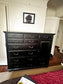 RH Restoration Hardware Black Blaine 11 Drawer Dresser MB244-3