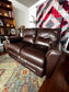 La-Z-Boy Cordovan Leather Double Reclining Loveseat MH246-1