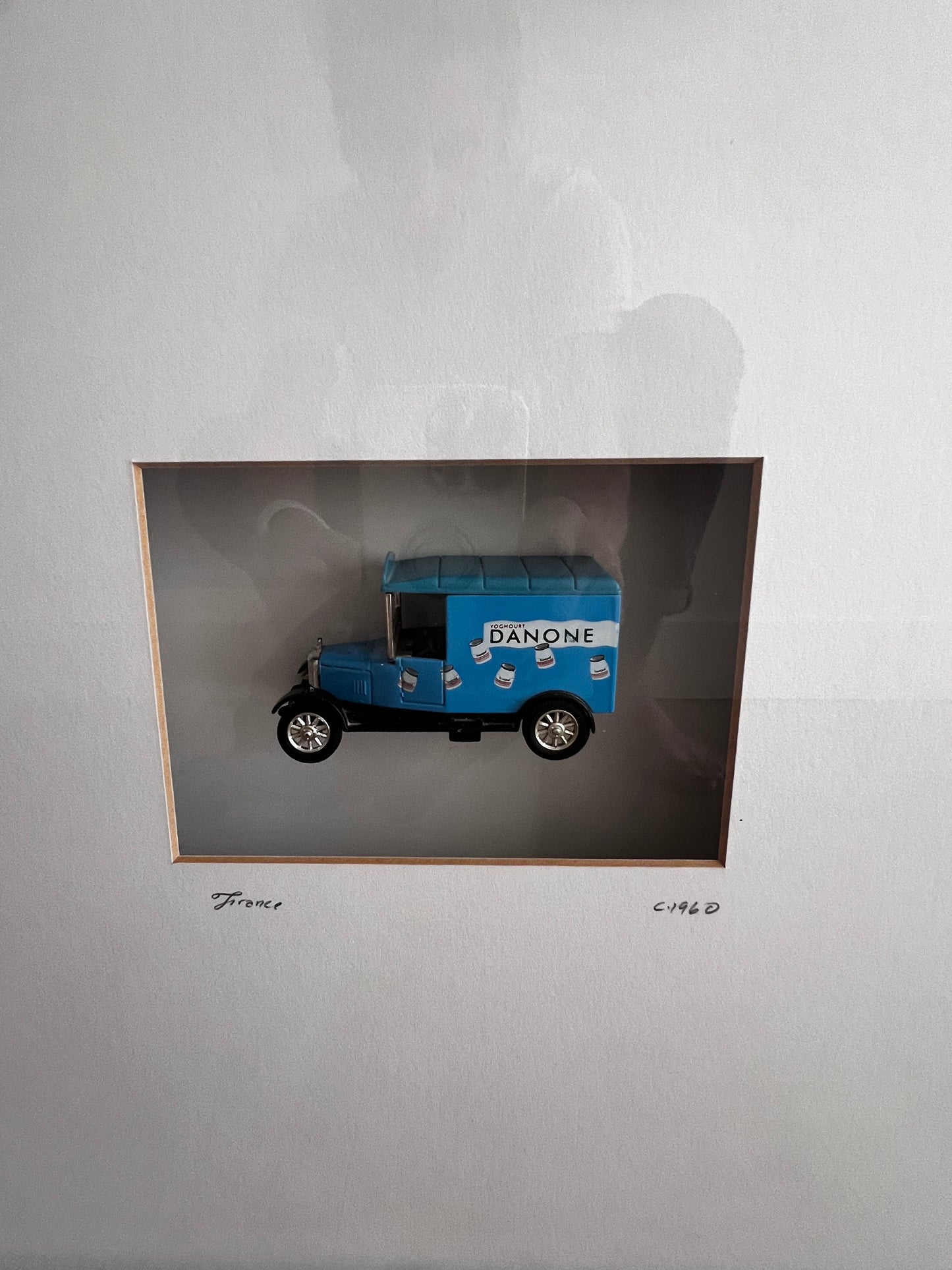 Toy Truck Shadow Box  Art JB240-36