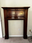 Antique 18 C Federal Style Fireplace Wood Mantel JA254-2