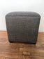 CR Laine Masquerade Upholstered Celadon Square Ottoman Footrest AT257-3