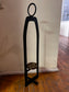 Large Iron Candlestick Holder (2 Avail)  AT257-18