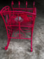 Red Christmas Large Metal Sled WM249-13