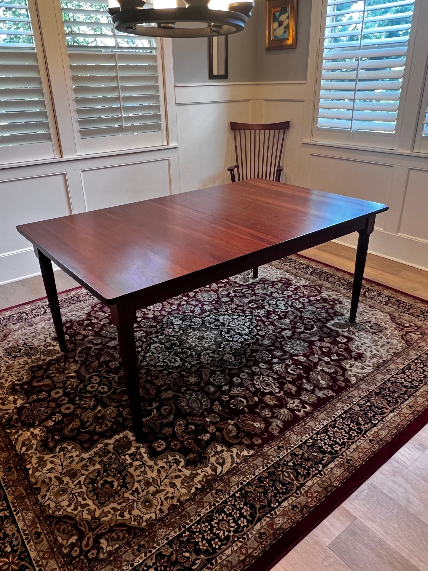 Tom Seely Wood Shaker Dining Table w/Leaf VV261-2