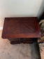 Vintage Round Federal Style Wood Extending Pedestal Table MM190-3
