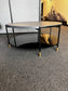 SunPan Zuma Solterra Gray Concrete Top Coffee Table MTF158-23