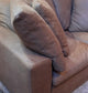 Restoration Hardware Down Filled Brown Italian Leather Sofa BC267-2