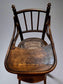 Early 20th Century French Cane Baby High Chair a MF269-16