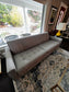Room & Board Grey Reese Tufted Sofa w/Chaise  MB213-4