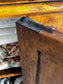 Antique Linen Lined Bookcase Cabinet BG273-15