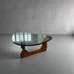 Original Branded Isamu Noguchi Herman Miller Walnut Coffee Table DS274-2