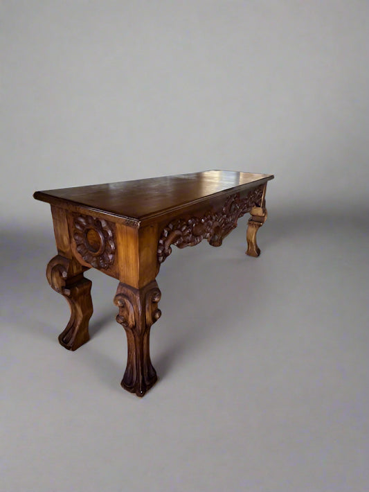 Antique  Rococo Carved Sofa Table  BG273-29