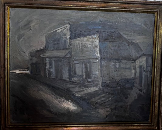 "Oregon Beach - Ghost Town" Oil on Canvas (TESTER) BG273-31
