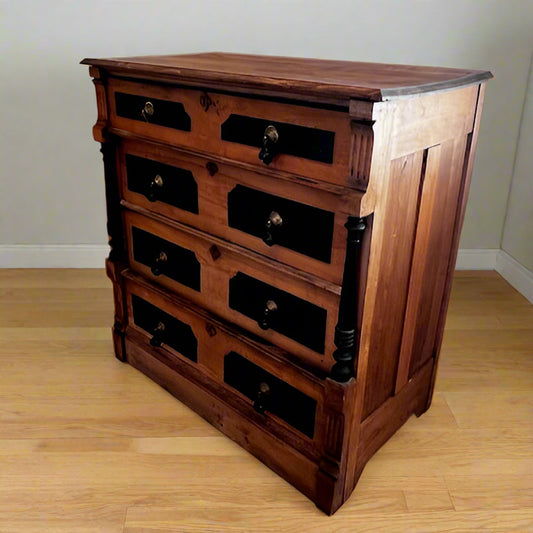 Antique 4 Drawer Dresser/Linen Cabinet BG273-37