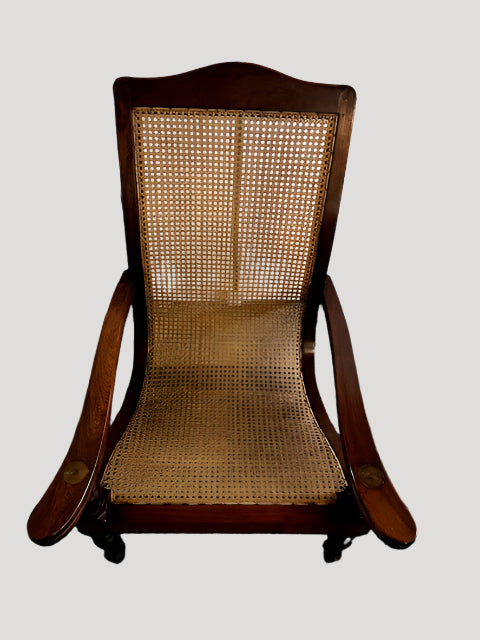 Set of 2 British Colonial Midcentury Plantation/Lounge Chairs BG273-38