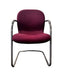 Herman Miller Low Profile Burgundy Side Chair WDI224-12