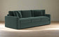 Interior Define James 3-Seat Essex (Dark Teal) Upholstered Sofa FFE258-223