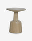 Pair (2) Lulu and Georgia Jimi Round Oak Minimalist Side Table FFE-1034