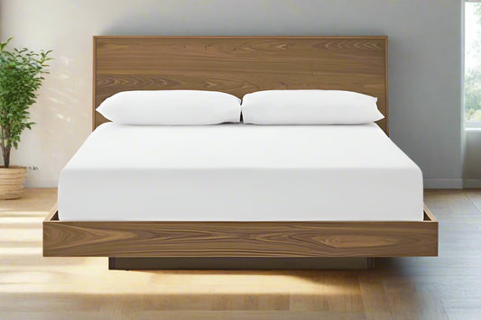 Castlery Joseph Walnut Modern King Size Platform Bed FFE258-215