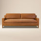 Poly & Bark Saddle Tan Zyon Sofa Couch FFE-1465