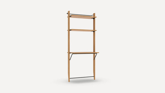 Burrow Title Wall Oak Desk FFE-1435