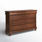 Lark Manor Lenny 64"W 8 Drawer Wood Dresser Chest FFE-1220