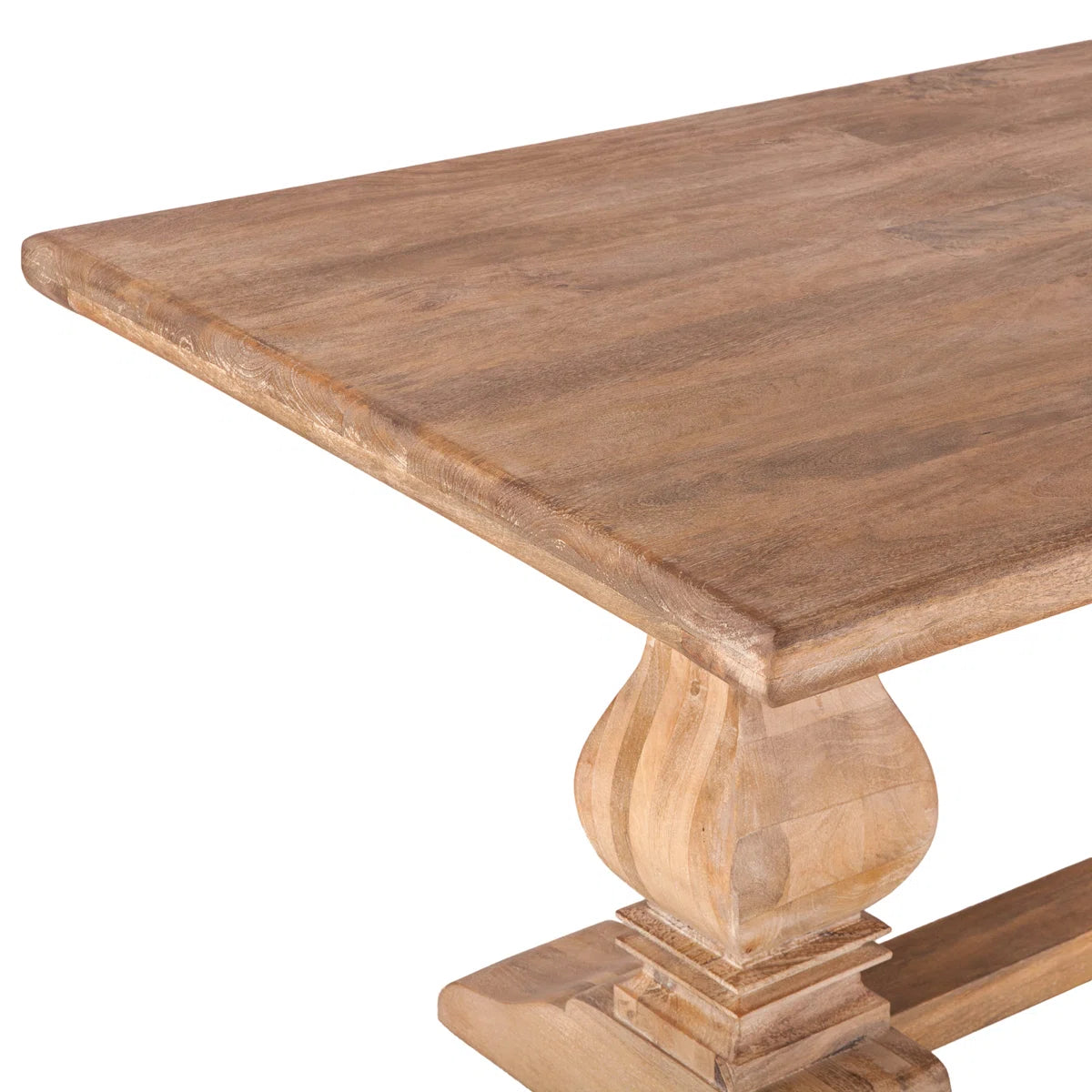 HTD Home Trend Solid Mango Wood Dining Table Top only 84" FFE-1086