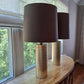 Set of 2 Mitchell Gold + Bob Williams Mila Cylindrical Lamps EJ276-9