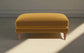 Interior Define Maxwell Apartment Therapy Ottoman Marigold Velvet Upholstered FE258-332