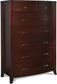 Modus Brighton Seven Drawer Chest Dresser in Cinnamon 2 FFE-1500