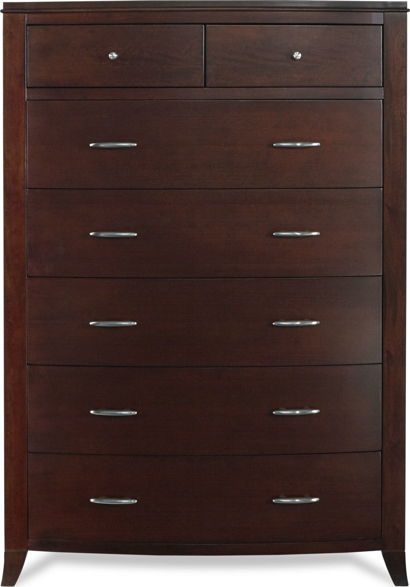 Modus Brighton Seven Drawer Chest Dresser in Cinnamon 2 FFE-1500